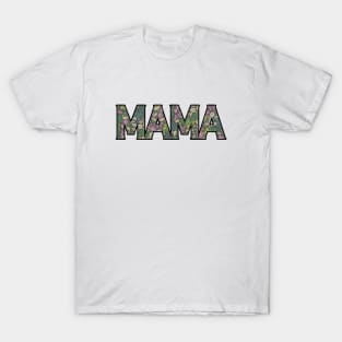 Mama loved mom floral butterfly T-Shirt